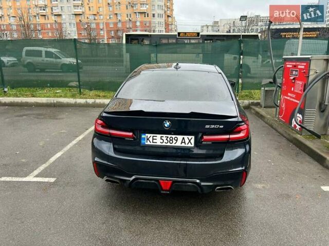 Чорний БМВ 5 Серія, об'ємом двигуна 2 л та пробігом 160 тис. км за 28500 $, фото 1 на Automoto.ua