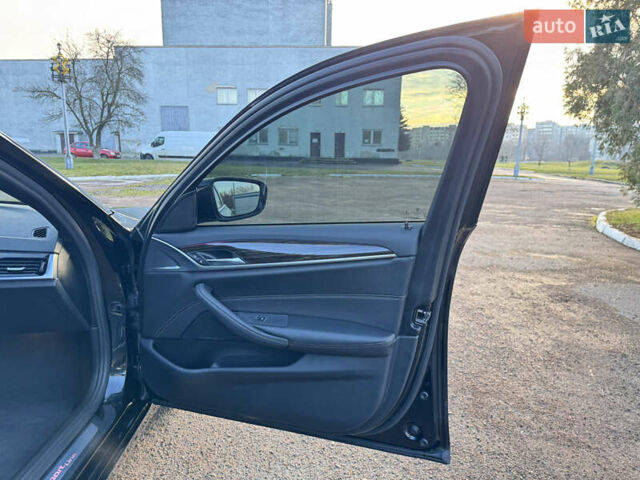 Черный БМВ 5 Серия, объемом двигателя 2 л и пробегом 86 тыс. км за 24900 $, фото 10 на Automoto.ua