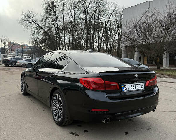 Черный БМВ 5 Серия, объемом двигателя 2 л и пробегом 120 тыс. км за 29200 $, фото 2 на Automoto.ua
