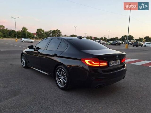 Черный БМВ 5 Серия, объемом двигателя 2 л и пробегом 135 тыс. км за 32000 $, фото 10 на Automoto.ua