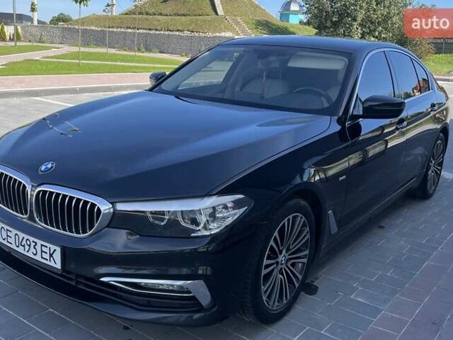 Чорний БМВ 5 Серія, об'ємом двигуна 2 л та пробігом 187 тис. км за 25999 $, фото 1 на Automoto.ua
