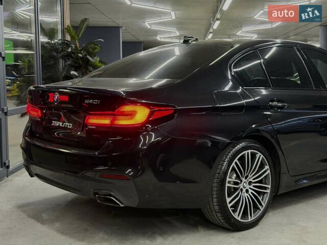 Чорний БМВ 5 Серія, об'ємом двигуна 3 л та пробігом 160 тис. км за 29900 $, фото 16 на Automoto.ua