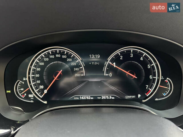Черный БМВ 5 Серия, объемом двигателя 3 л и пробегом 143 тыс. км за 33000 $, фото 18 на Automoto.ua