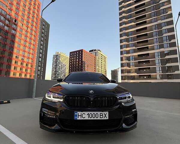 Черный БМВ 5 Серия, объемом двигателя 2 л и пробегом 185 тыс. км за 29000 $, фото 1 на Automoto.ua