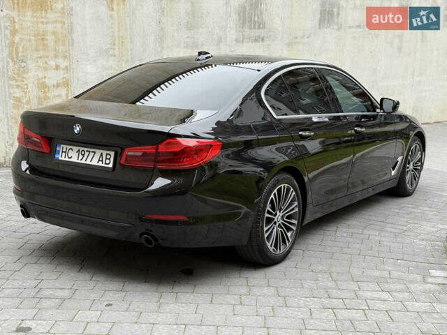 Черный БМВ 5 Серия, объемом двигателя 2 л и пробегом 188 тыс. км за 27499 $, фото 2 на Automoto.ua
