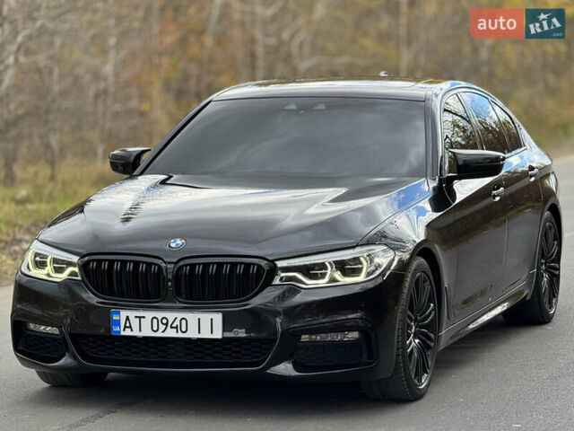 Чорний БМВ 5 Серія, об'ємом двигуна 3 л та пробігом 182 тис. км за 33500 $, фото 1 на Automoto.ua
