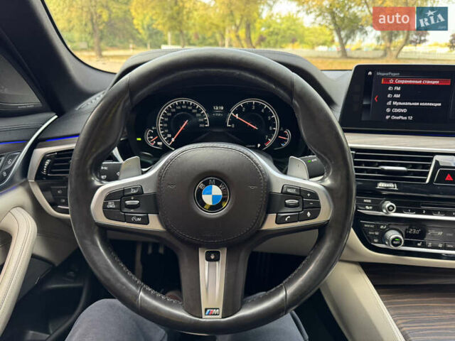 Черный БМВ 5 Серия, объемом двигателя 3 л и пробегом 143 тыс. км за 33000 $, фото 22 на Automoto.ua