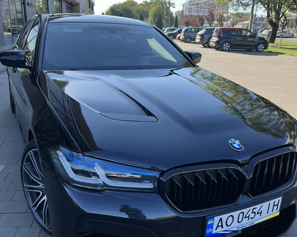 Чорний БМВ 5 Серія, об'ємом двигуна 3 л та пробігом 178 тис. км за 31800 $, фото 1 на Automoto.ua