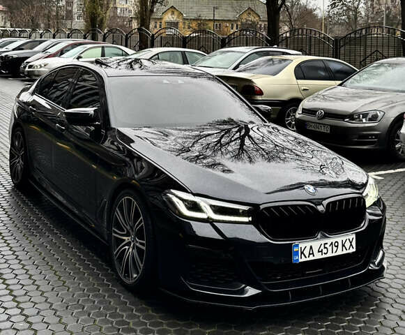 Черный БМВ 5 Серия, объемом двигателя 4.39 л и пробегом 75 тыс. км за 41500 $, фото 1 на Automoto.ua