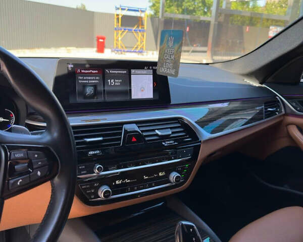 Черный БМВ 5 Серия, объемом двигателя 2 л и пробегом 150 тыс. км за 22500 $, фото 4 на Automoto.ua