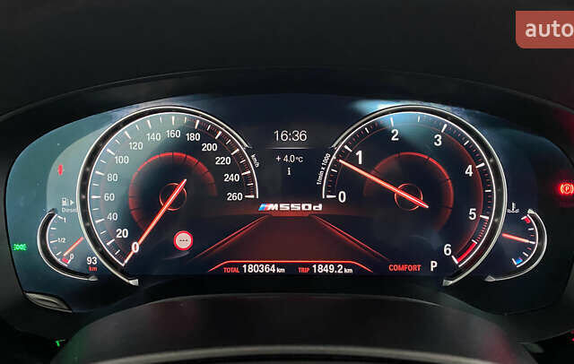 Черный БМВ 5 Серия, объемом двигателя 3 л и пробегом 180 тыс. км за 39950 $, фото 13 на Automoto.ua