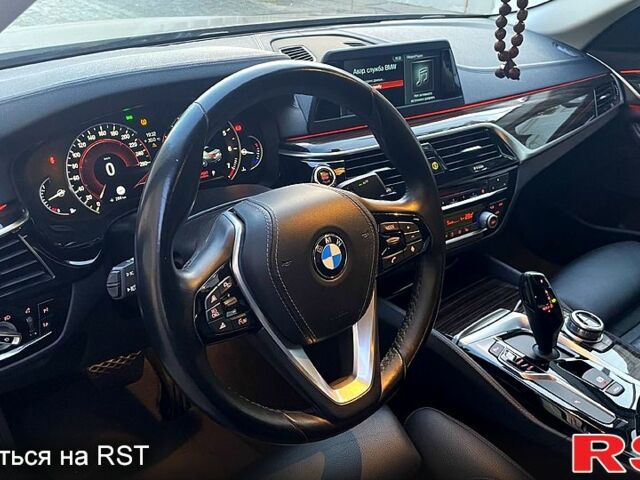 Черный БМВ 5 Серия, объемом двигателя 3 л и пробегом 186 тыс. км за 29700 $, фото 6 на Automoto.ua