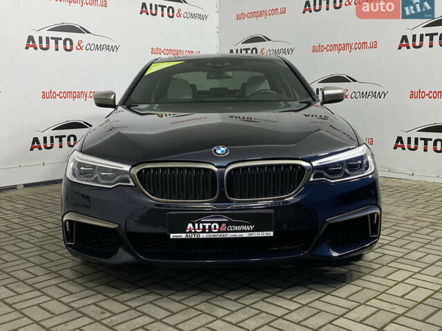 Черный БМВ 5 Серия, объемом двигателя 3 л и пробегом 180 тыс. км за 39950 $, фото 1 на Automoto.ua