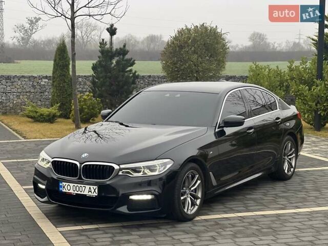 Черный БМВ 5 Серия, объемом двигателя 2 л и пробегом 237 тыс. км за 27500 $, фото 1 на Automoto.ua