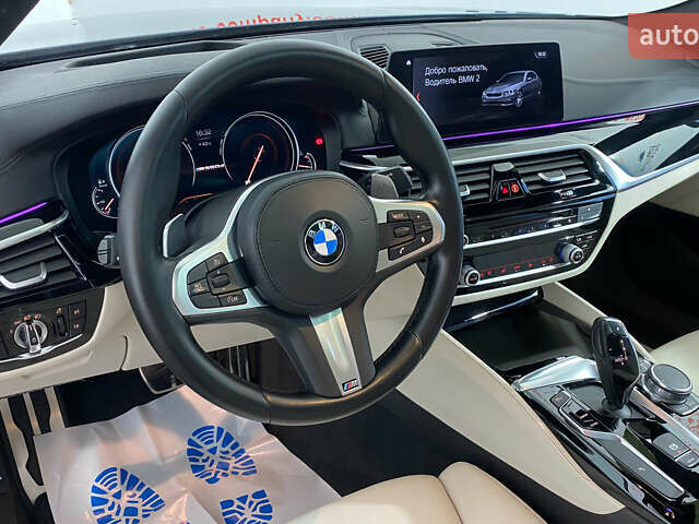 Чорний БМВ 5 Серія, об'ємом двигуна 3 л та пробігом 180 тис. км за 39950 $, фото 5 на Automoto.ua