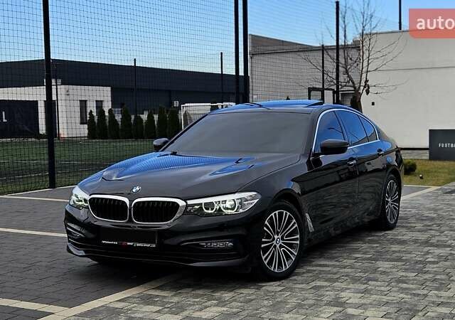 Черный БМВ 5 Серия, объемом двигателя 2 л и пробегом 159 тыс. км за 23499 $, фото 1 на Automoto.ua