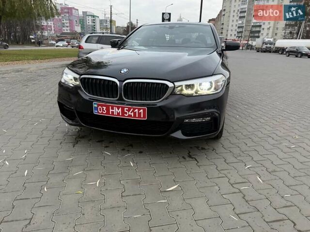 Черный БМВ 5 Серия, объемом двигателя 2 л и пробегом 145 тыс. км за 27555 $, фото 1 на Automoto.ua