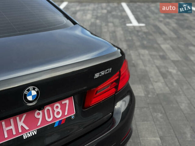 Чорний БМВ 5 Серія, об'ємом двигуна 2 л та пробігом 164 тис. км за 24500 $, фото 17 на Automoto.ua