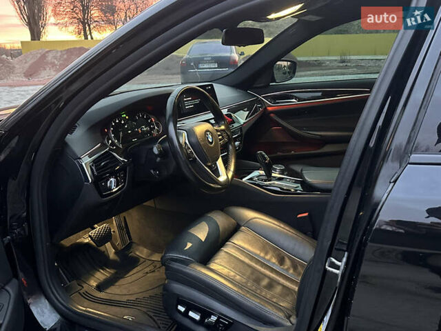 Чорний БМВ 5 Серія, об'ємом двигуна 2 л та пробігом 187 тис. км за 23500 $, фото 19 на Automoto.ua