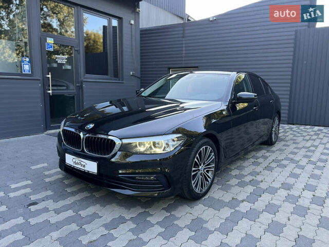 Черный БМВ 5 Серия, объемом двигателя 2 л и пробегом 198 тыс. км за 28990 $, фото 1 на Automoto.ua