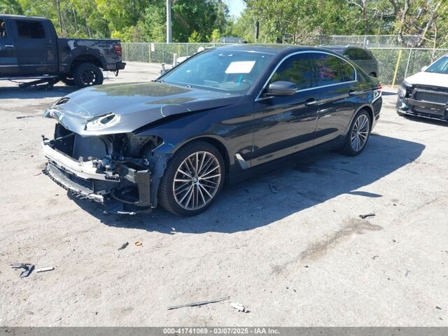 Черный БМВ 5 Серия, объемом двигателя 2 л и пробегом 144 тыс. км за 19300 $, фото 2 на Automoto.ua