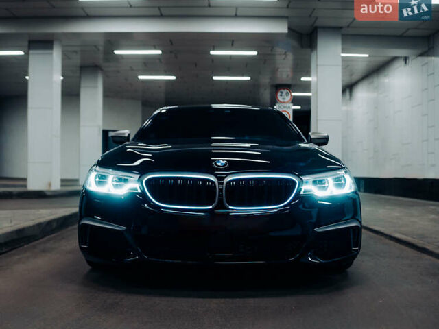 Черный БМВ 5 Серия, объемом двигателя 3 л и пробегом 183 тыс. км за 48999 $, фото 1 на Automoto.ua