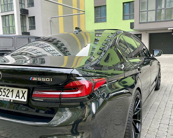 Черный БМВ 5 Серия, объемом двигателя 4.39 л и пробегом 129 тыс. км за 33500 $, фото 8 на Automoto.ua