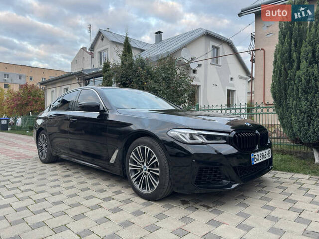 Черный БМВ 5 Серия, объемом двигателя 2 л и пробегом 118 тыс. км за 26890 $, фото 1 на Automoto.ua