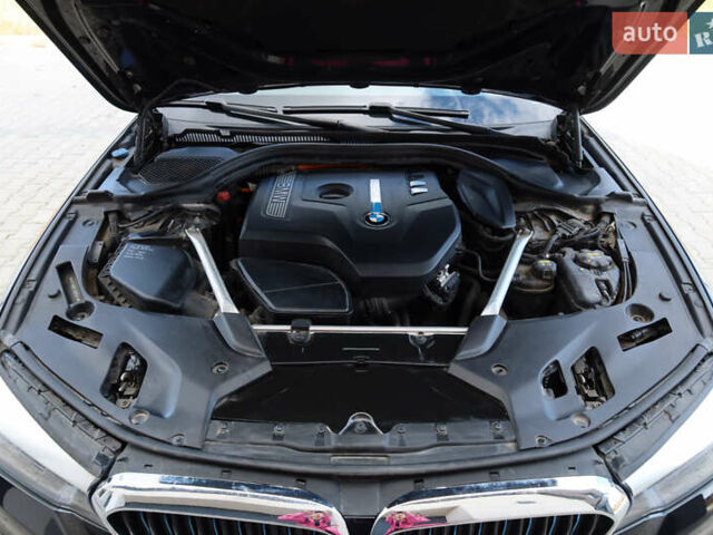 Черный БМВ 5 Серия, объемом двигателя 2 л и пробегом 180 тыс. км за 26000 $, фото 4 на Automoto.ua