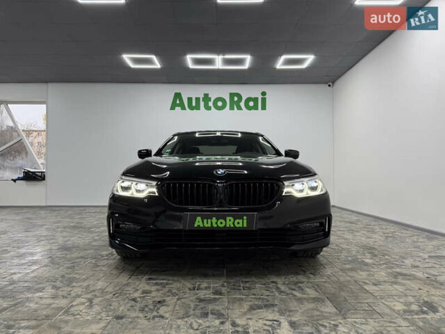 Черный БМВ 5 Серия, объемом двигателя 2 л и пробегом 160 тыс. км за 26500 $, фото 1 на Automoto.ua