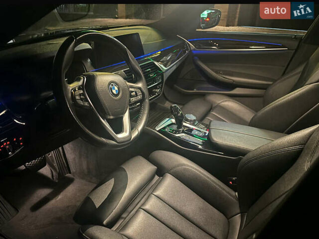 Черный БМВ 5 Серия, объемом двигателя 2 л и пробегом 85 тыс. км за 31000 $, фото 5 на Automoto.ua