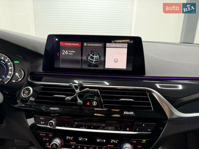 Черный БМВ 5 Серия, объемом двигателя 2 л и пробегом 160 тыс. км за 26500 $, фото 15 на Automoto.ua