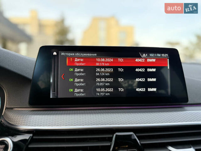 Чорний БМВ 5 Серія, об'ємом двигуна 3 л та пробігом 91 тис. км за 38500 $, фото 73 на Automoto.ua