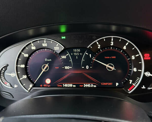 Черный БМВ 5 Серия, объемом двигателя 2 л и пробегом 149 тыс. км за 26700 $, фото 8 на Automoto.ua