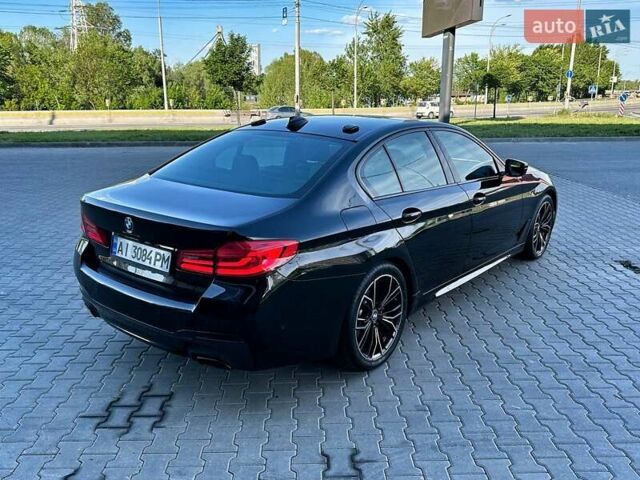 Черный БМВ 5 Серия, объемом двигателя 3 л и пробегом 103 тыс. км за 35000 $, фото 2 на Automoto.ua