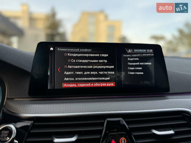 Чорний БМВ 5 Серія, об'ємом двигуна 3 л та пробігом 91 тис. км за 38500 $, фото 64 на Automoto.ua