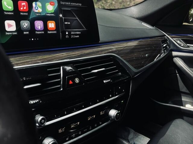 Чорний БМВ 5 Серія, об'ємом двигуна 3 л та пробігом 134 тис. км за 34500 $, фото 7 на Automoto.ua