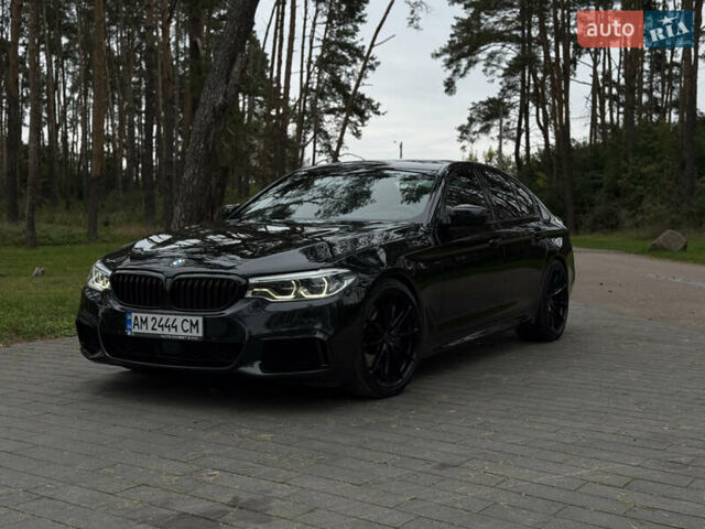 Черный БМВ 5 Серия, объемом двигателя 4.39 л и пробегом 127 тыс. км за 34900 $, фото 4 на Automoto.ua