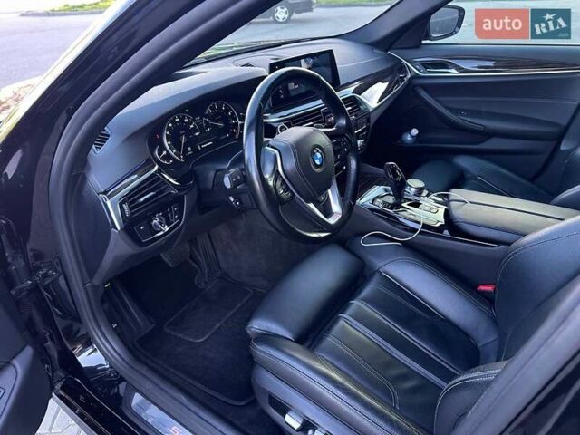 Черный БМВ 5 Серия, объемом двигателя 3 л и пробегом 103 тыс. км за 35000 $, фото 5 на Automoto.ua