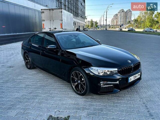 Черный БМВ 5 Серия, объемом двигателя 3 л и пробегом 103 тыс. км за 35000 $, фото 3 на Automoto.ua