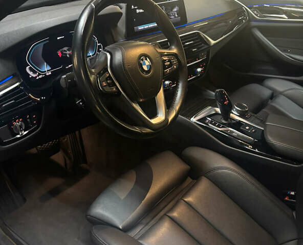 Черный БМВ 5 Серия, объемом двигателя 2 л и пробегом 85 тыс. км за 31000 $, фото 11 на Automoto.ua