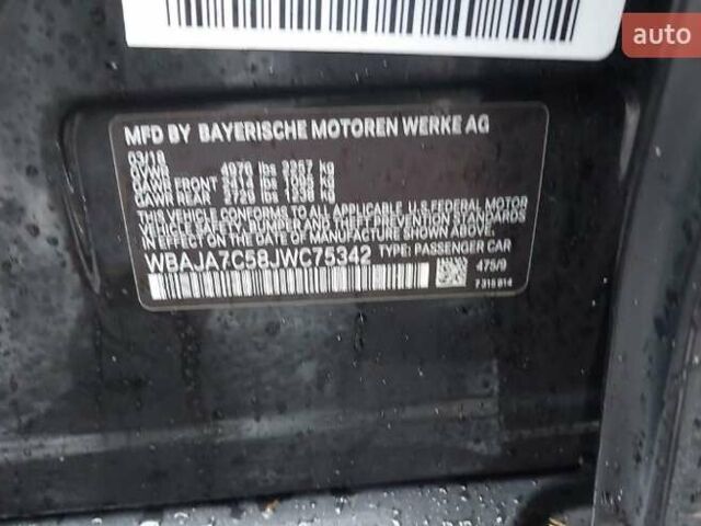 Черный БМВ 5 Серия, объемом двигателя 2 л и пробегом 88 тыс. км за 24500 $, фото 1 на Automoto.ua