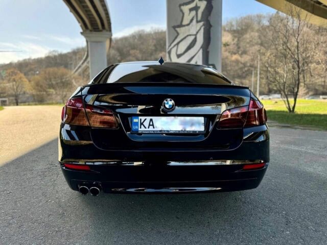 Черный БМВ 5 Серия, объемом двигателя 3 л и пробегом 201 тыс. км за 21300 $, фото 6 на Automoto.ua