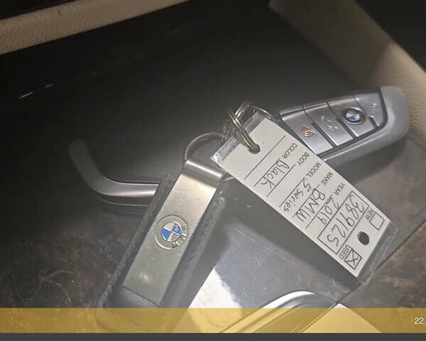 Черный БМВ 5 Серия, объемом двигателя 2 л и пробегом 105 тыс. км за 21800 $, фото 9 на Automoto.ua