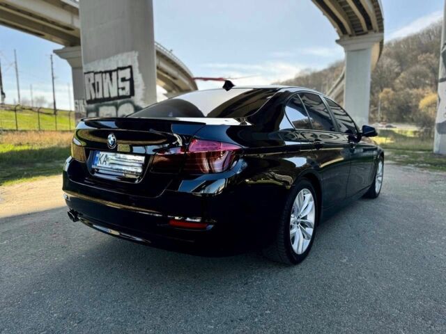 Черный БМВ 5 Серия, объемом двигателя 3 л и пробегом 201 тыс. км за 21300 $, фото 5 на Automoto.ua