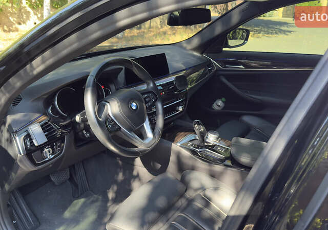 Черный БМВ 5 Серия, объемом двигателя 2 л и пробегом 56 тыс. км за 32900 $, фото 9 на Automoto.ua