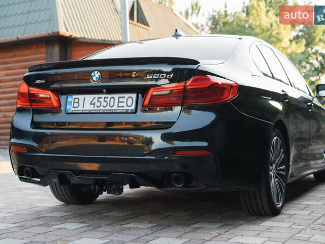 Черный БМВ 5 Серия, объемом двигателя 2 л и пробегом 155 тыс. км за 37500 $, фото 8 на Automoto.ua