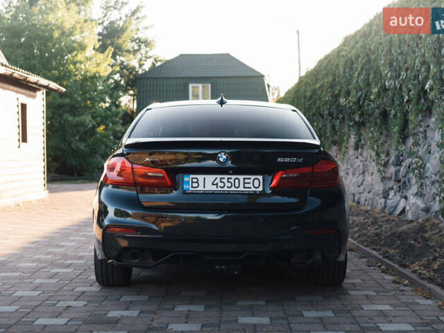 Черный БМВ 5 Серия, объемом двигателя 2 л и пробегом 155 тыс. км за 37500 $, фото 9 на Automoto.ua