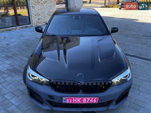 Черный БМВ 5 Серия, объемом двигателя 2 л и пробегом 137 тыс. км за 19700 $, фото 4 на Automoto.ua