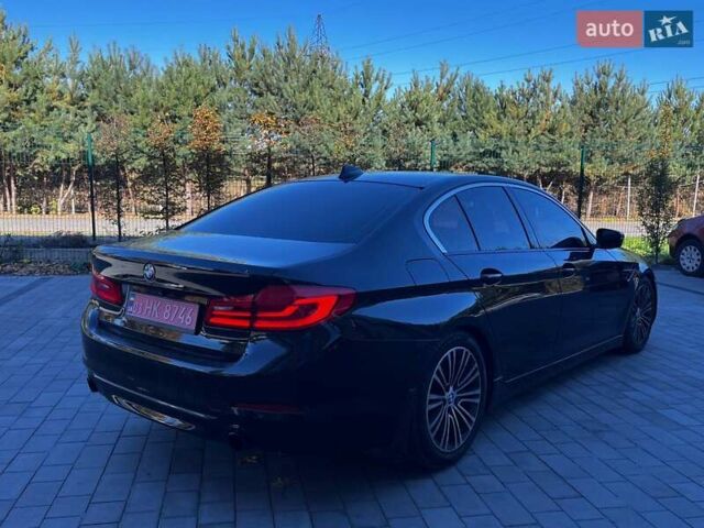 Черный БМВ 5 Серия, объемом двигателя 2 л и пробегом 137 тыс. км за 19700 $, фото 1 на Automoto.ua